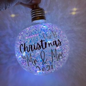 Our first Christmas LED ornament
